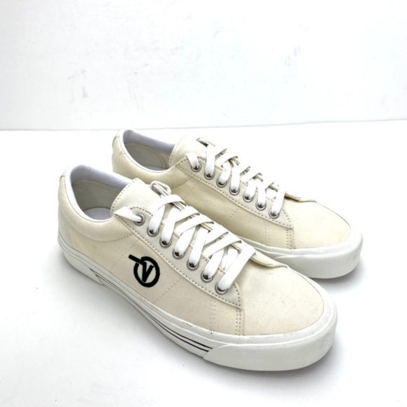 VANS Sentry V embroidered Logo Canvas Sneakers in Ivory - Picture 5 of 11